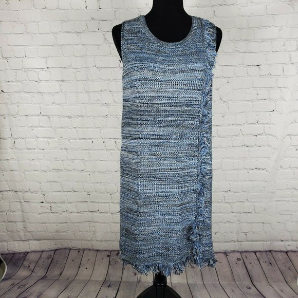 Anthropologie Holding Horses Fringe Sweater Dress - Picture 3 of 8